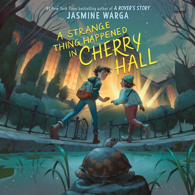 Cover image for A Strange Thing Happened in Cherry Hall, isbn: 9780063395220