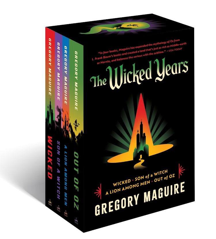 Cover image for The Wicked Series Box Set: Wicked / Son Of A Witch / Out Of Oz / A Lion Among Men, isbn: 9780063399785