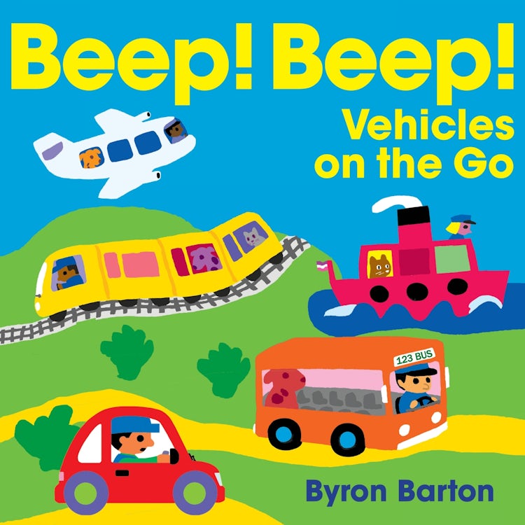 Cover image for Beep! Beep! Vehicles on the Go, isbn: 9780063415423