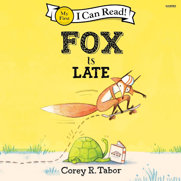 Cover image for Fox Is Late, isbn: 9780063416062