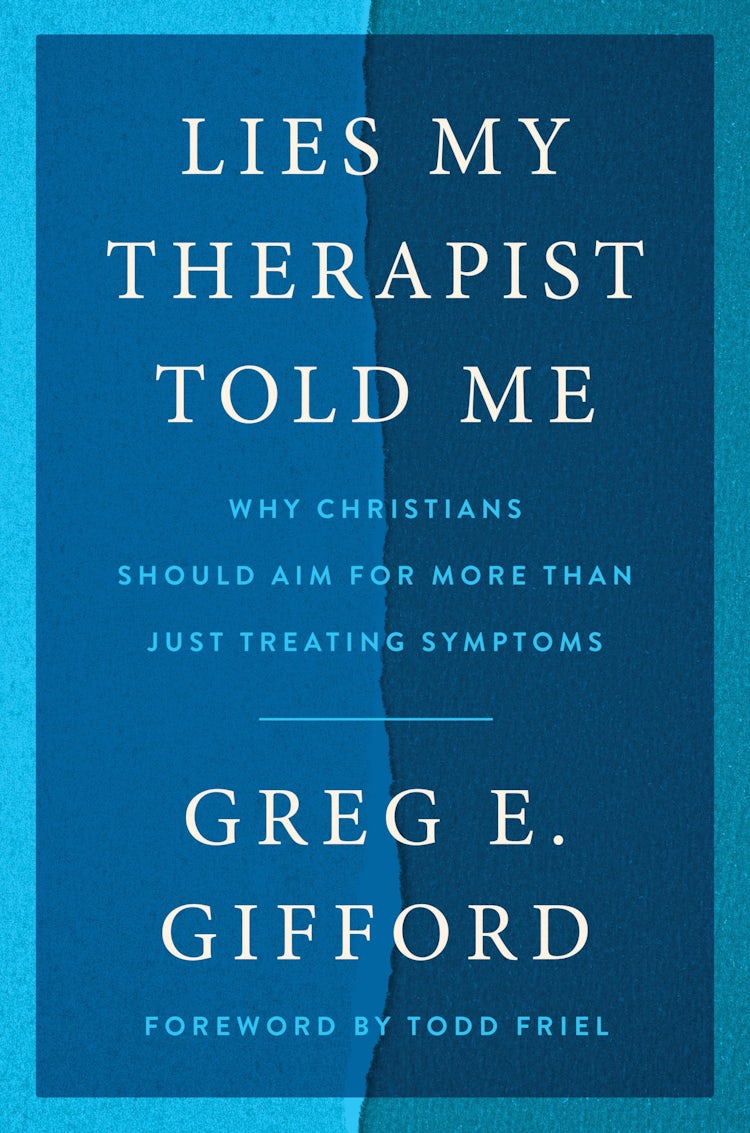 Cover image for Lies My Therapist Told Me, isbn: 9780063416758