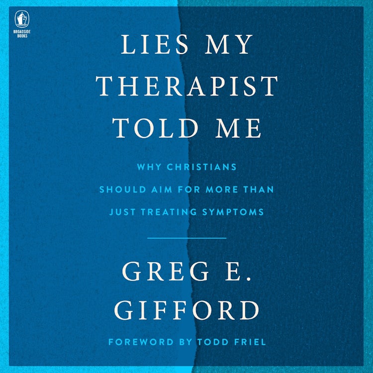 Cover image for Lies My Therapist Told Me, isbn: 9780063416765