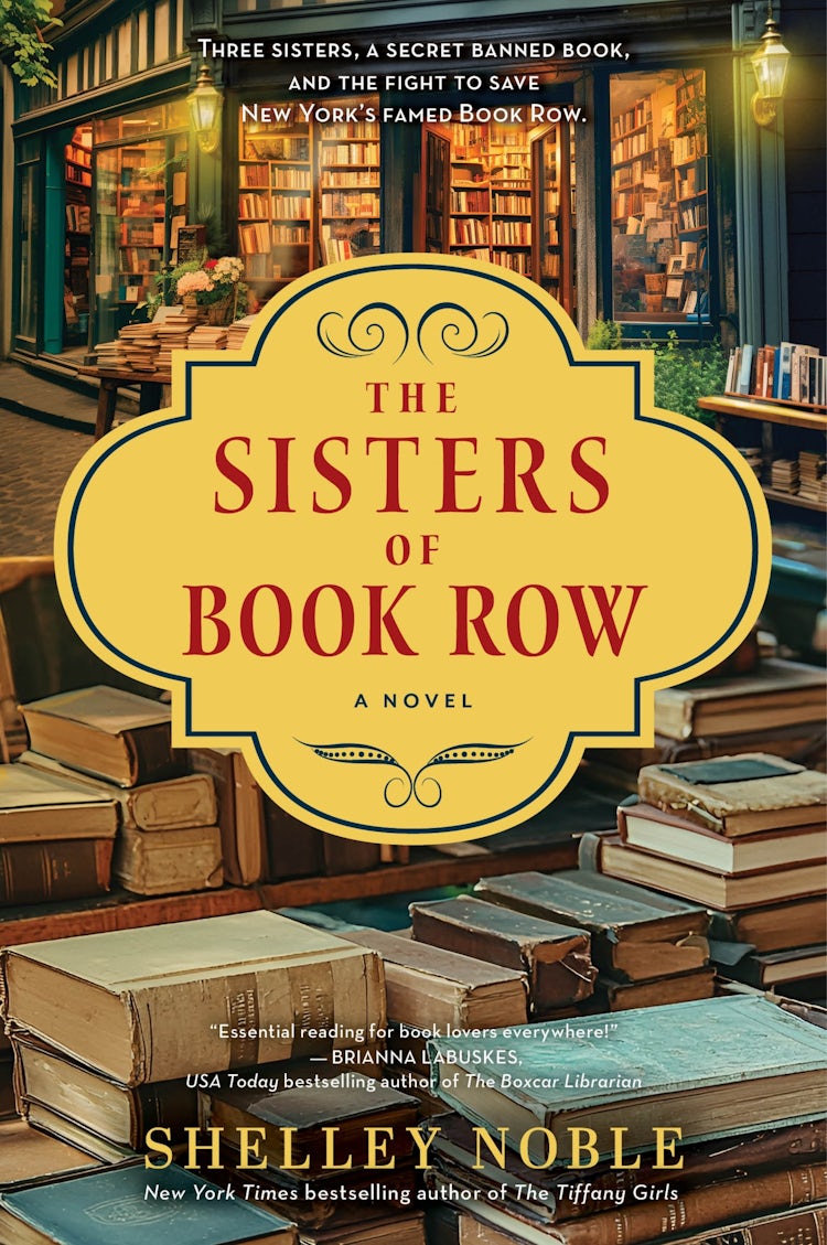 Cover image for The Sisters of Book Row: A Novel, isbn: 9780063423916
