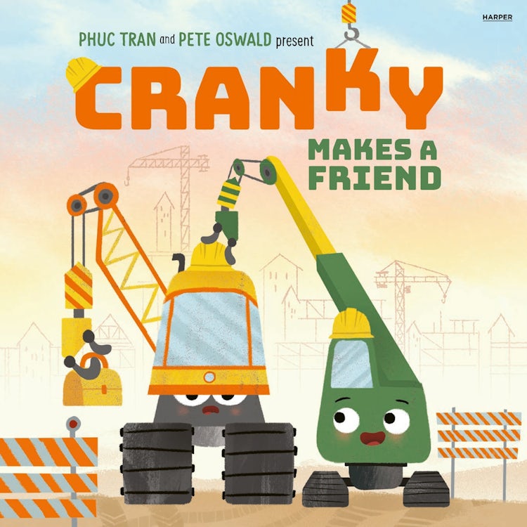 Cover image for Cranky Makes a Friend, isbn: 9780063428645