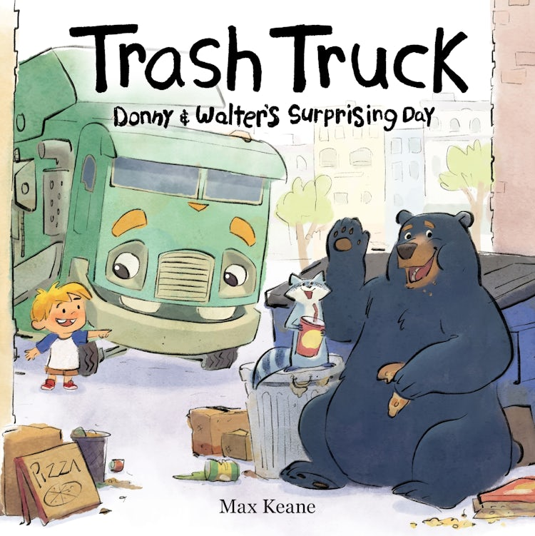 Cover image for Trash Truck: Donny & Walter's Surprising Day, isbn: 9780063429277
