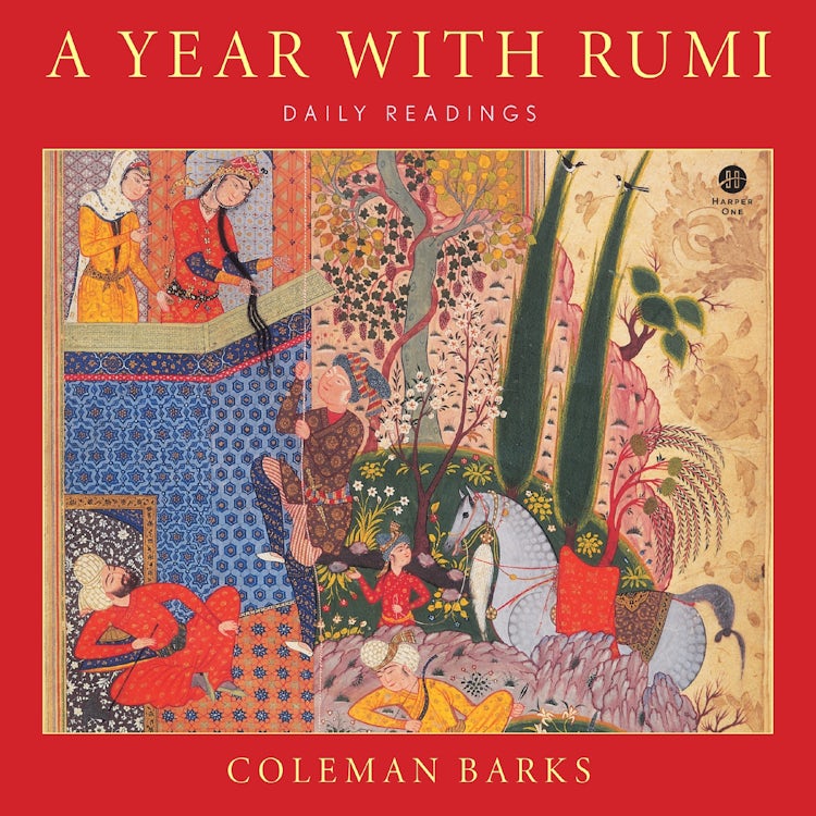 Cover image for A Year with Rumi, isbn: 9780063429420