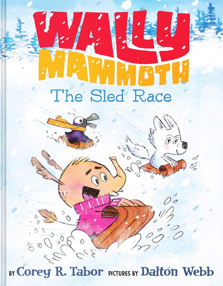 Cover image for The Sled Race (Wally Mammoth), isbn: 9780063434912