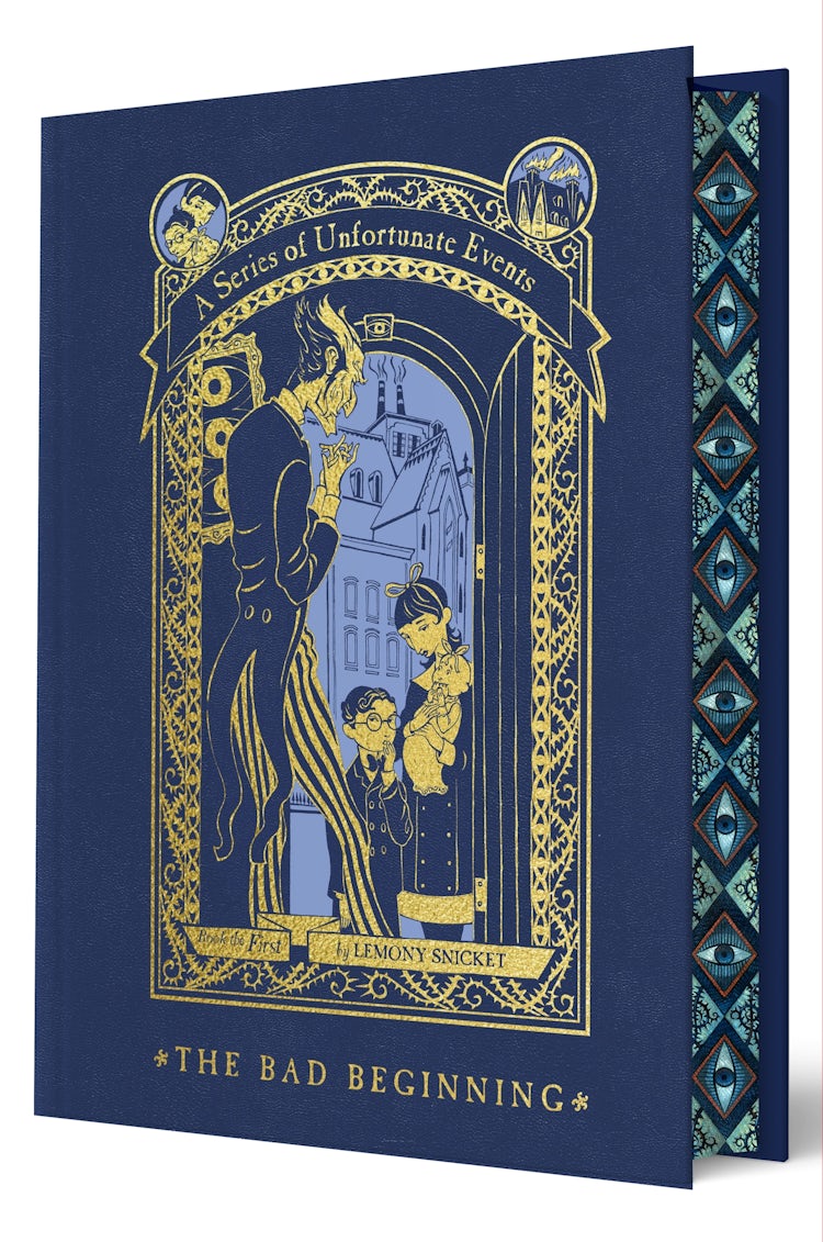 Cover image for A Series of Unfortunate Events: #1 The Bad Beginning (Deluxe Limited Edition), isbn: 9780063437531