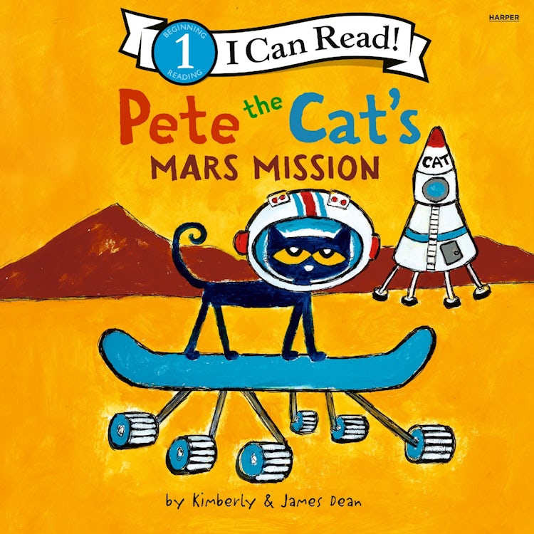 Cover image for Pete the Cat's Mars Mission, isbn: 9780063439207