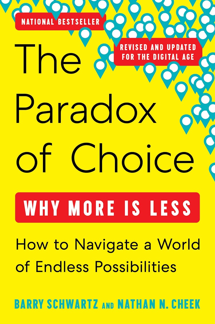 Cover image for The Paradox of Choice Updated Edition, isbn: 9780063441064