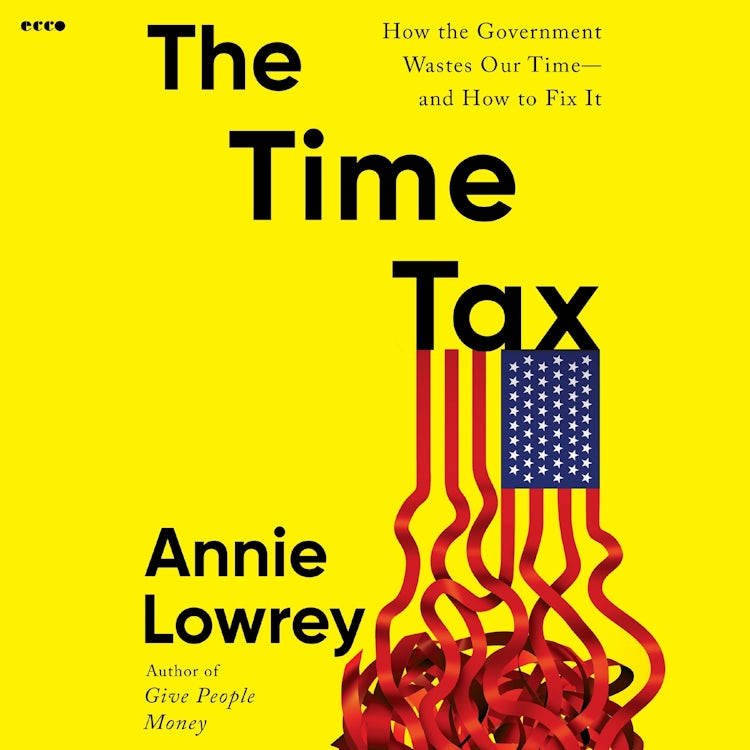Cover image for The Time Tax, isbn: 9780063442597