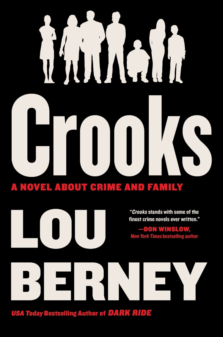 Cover image for Crooks: A Novel About Crime and Family, isbn: 9780063445574