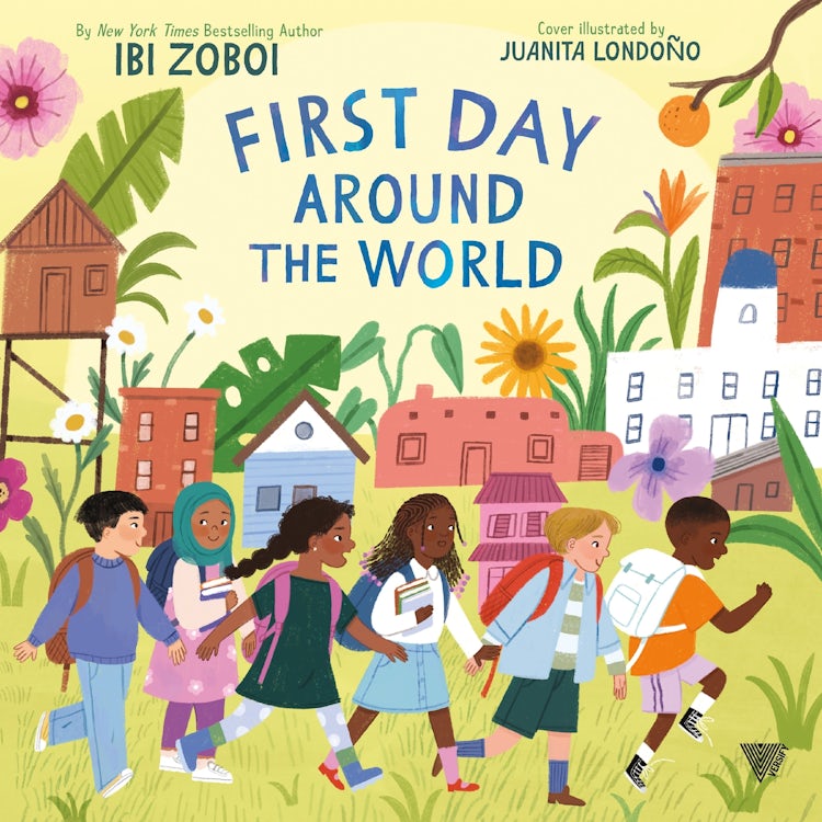 Cover image for First Day Around the World, isbn: 9780063449183