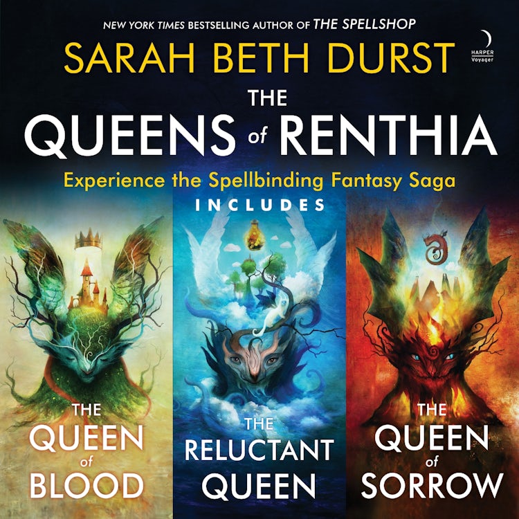Cover image for The Queens of Renthia Trilogy, isbn: 9780063451858