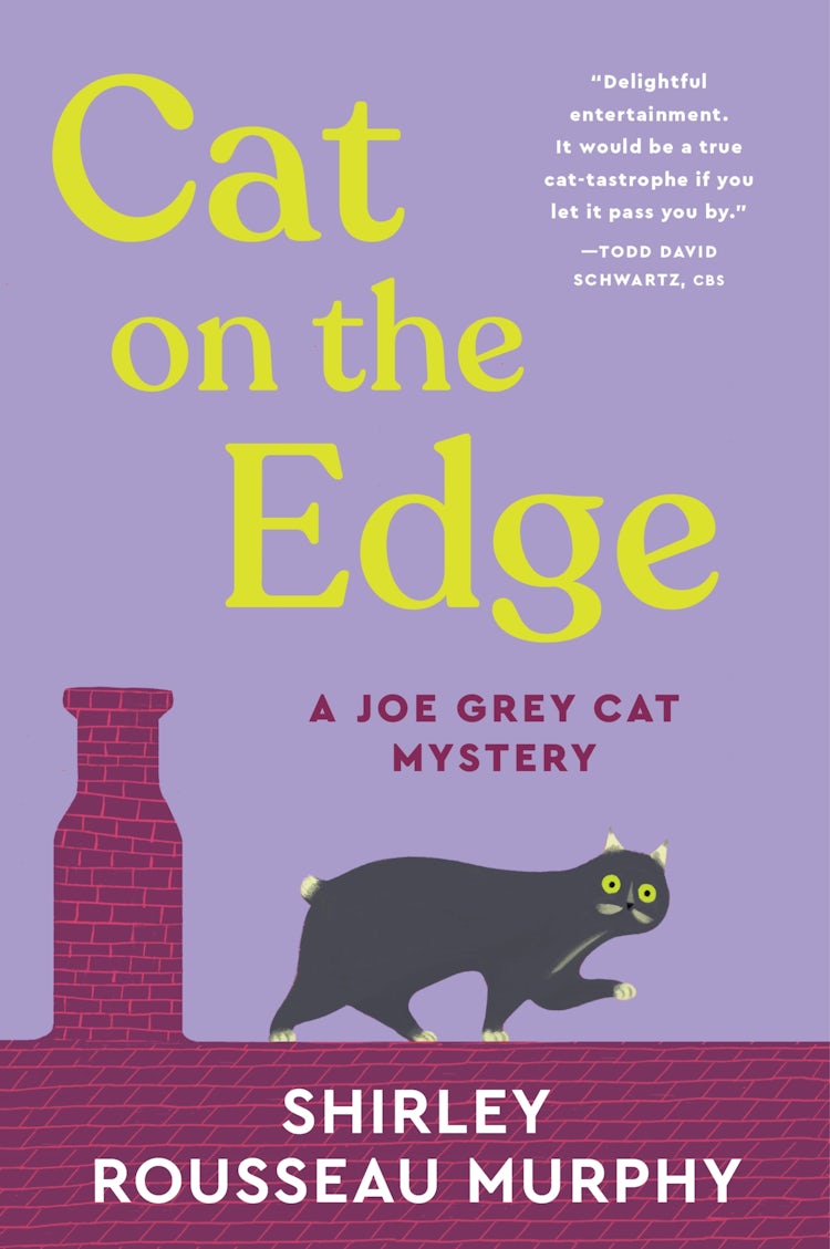 Cover image for Cat on the Edge: A Joe Grey Cat Mystery, isbn: 9780063455207