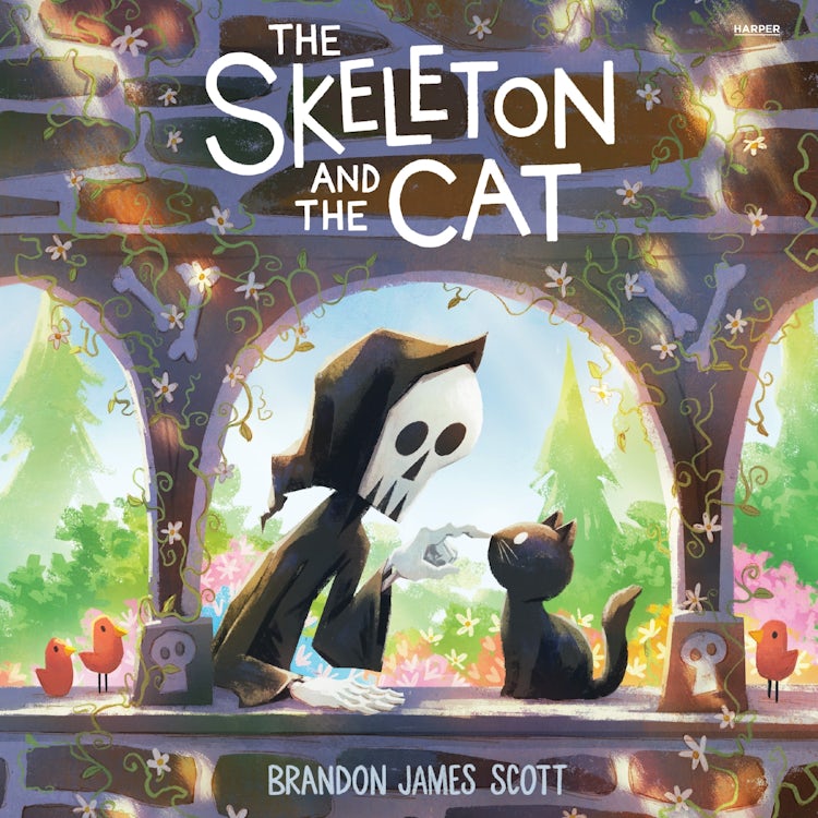 Cover image for The Skeleton And The Cat, isbn: 9780063455887