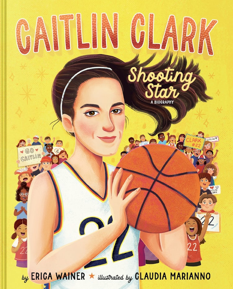 Cover image for Caitlin Clark: Shooting Star, A Biography, isbn: 9780063459205