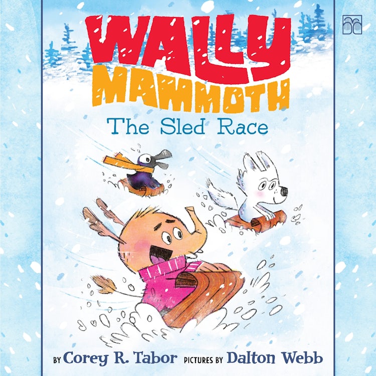 Cover image for Wally Mammoth: The Sled Race, isbn: 9780063459632
