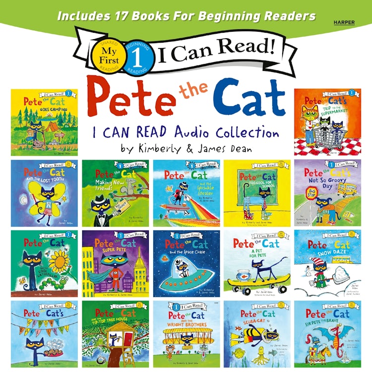 Cover image for Pete the Cat I Can Read Audio Collection, isbn: 9780063468191