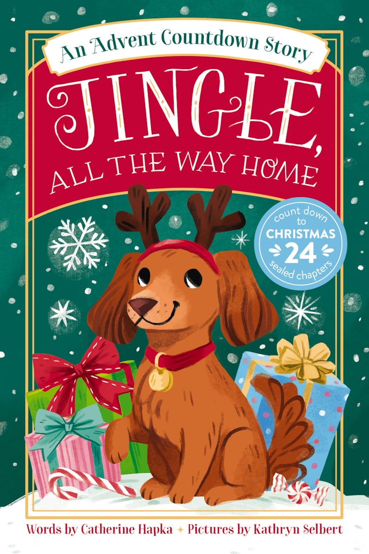 Cover image for Jingle, All the Way Home: An Advent Countdown Story, isbn: 9780063471658