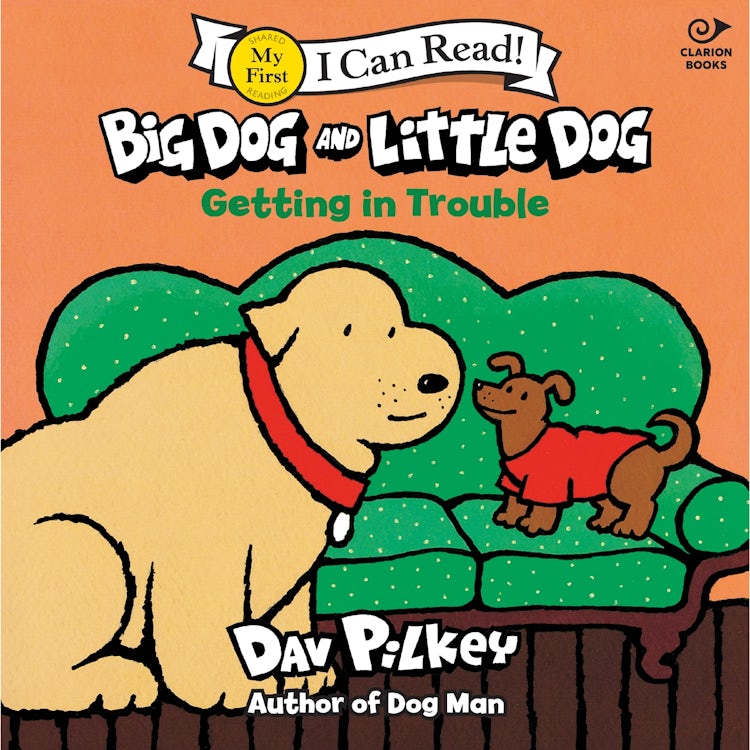 Cover image for Big Dog and Little Dog Getting in Trouble, isbn: 9780063473843