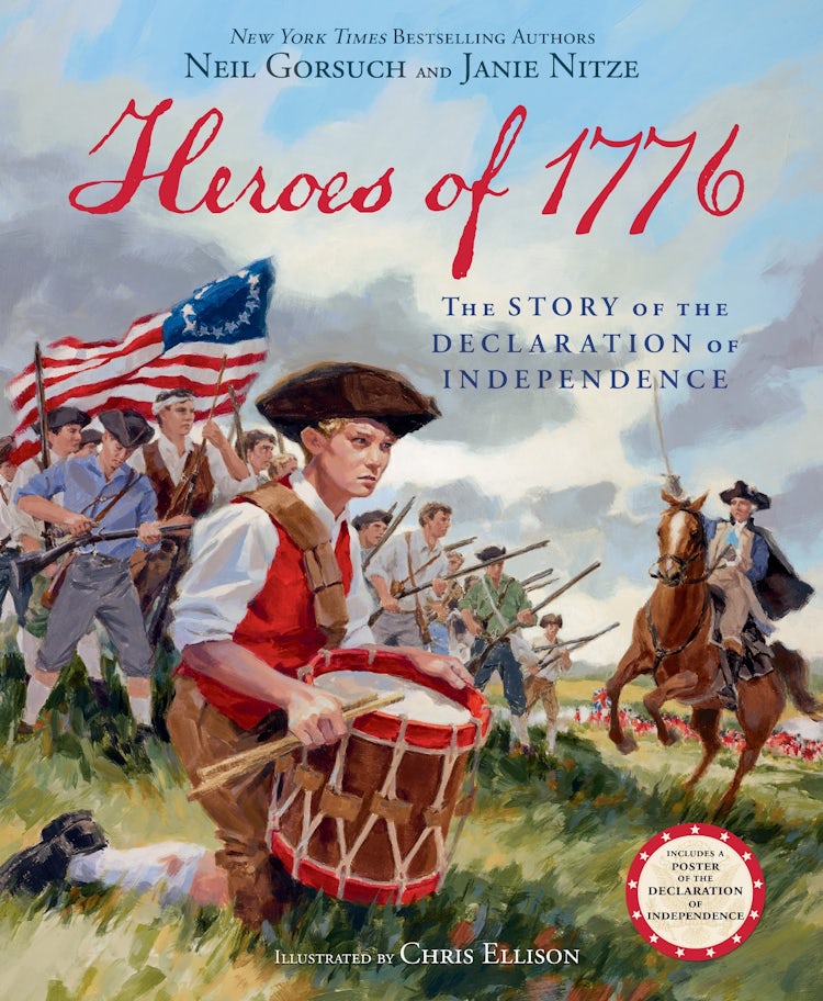 Cover image for Heroes of 1776, isbn: 9780063473997