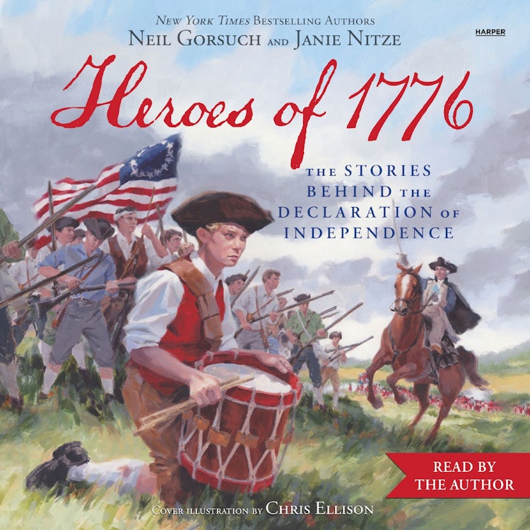 Cover image for Heroes of 1776, isbn: 9780063474000