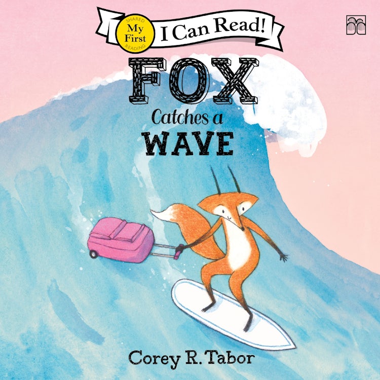 Cover image for Fox Catches a Wave, isbn: 9780063478220