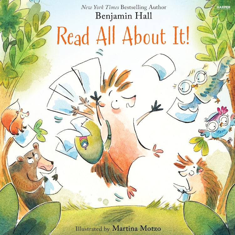 Cover image for Read All About It!, isbn: 9780063478275