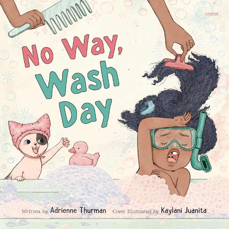 Cover image for No Way, Wash Day, isbn: 9780063478282