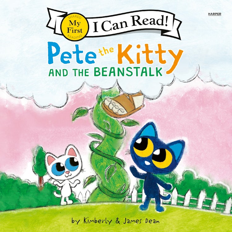 Cover image for Pete the Kitty and the Beanstalk, isbn: 9780063478305