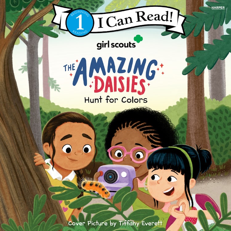 Cover image for Girl Scouts: The Amazing Daisies Hunt for Colors, isbn: 9780063478336