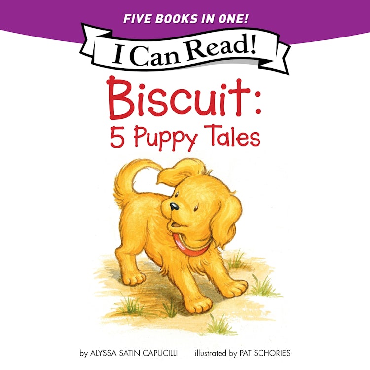 Cover image for Biscuit: 5 Puppy Tales, isbn: 9780063478350