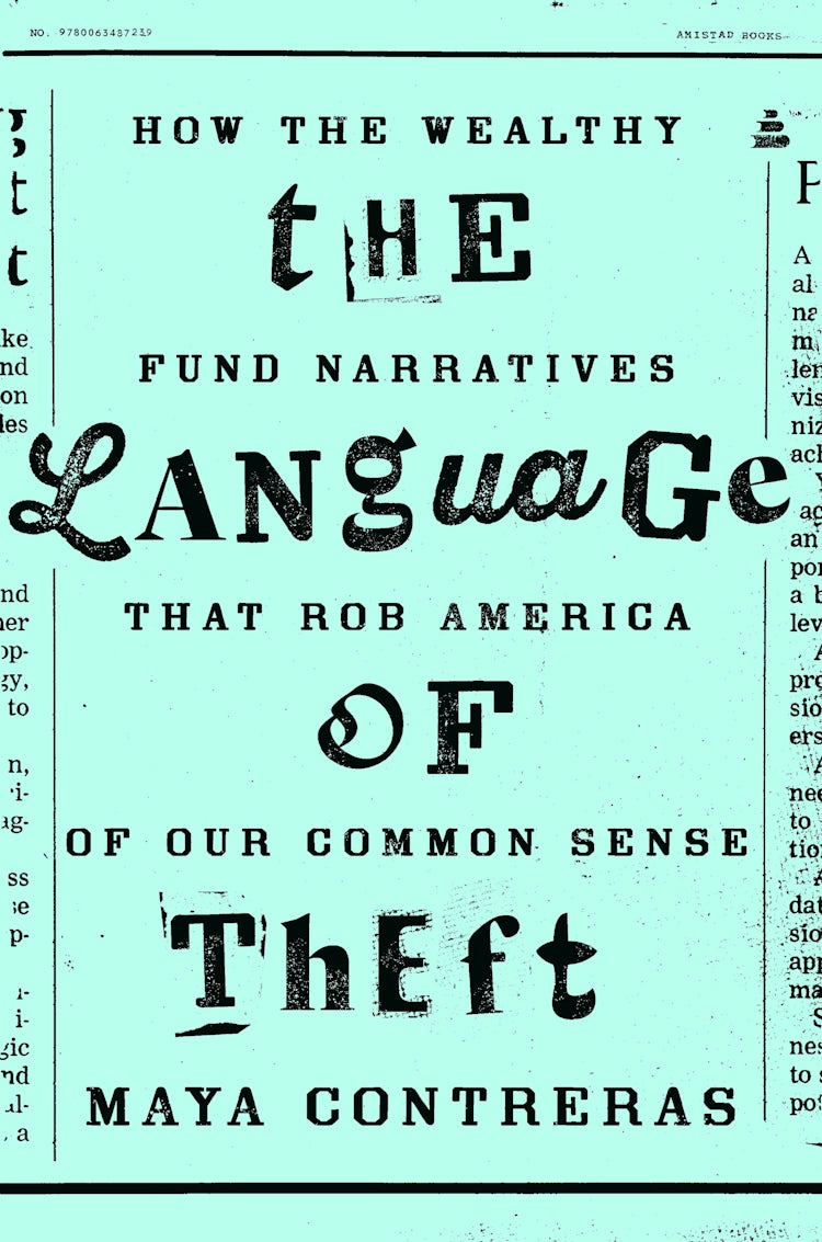Cover image for The Language of Theft, isbn: 9780063487253