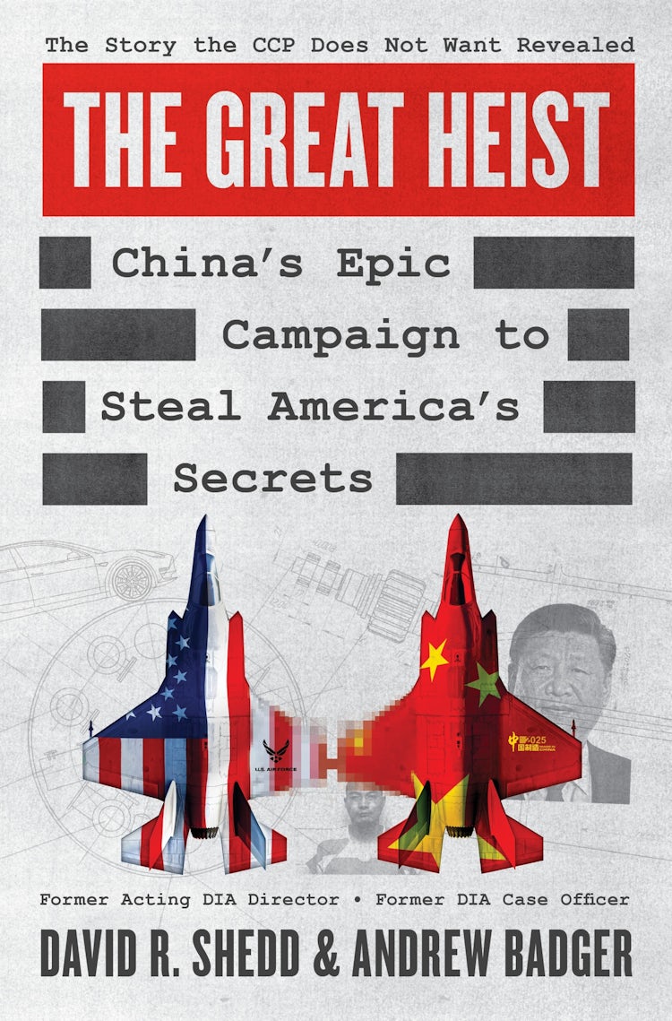 Cover image for The Great Heist: China's Epic Campaign to Steal America's Secrets, isbn: 9780063495487
