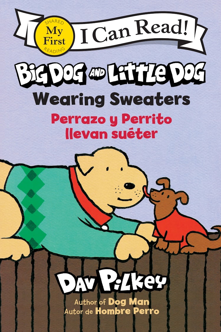 Cover image for Big Dog and Little Dog Wearing Sweaters/Perrazo y Perrito llevan suéter, isbn: 9780063511712