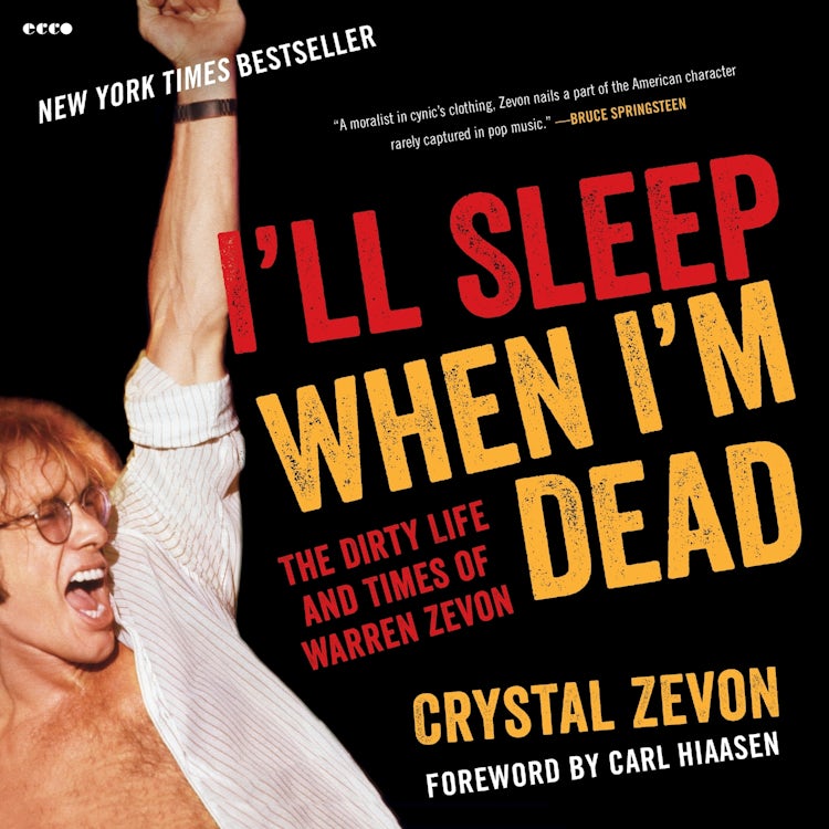 Cover image for I'll Sleep When I'm Dead, isbn: 9780063512900