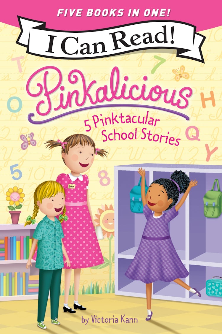 Cover image for Pinkalicious: 5 Pinktacular School Stories, isbn: 9780063517097