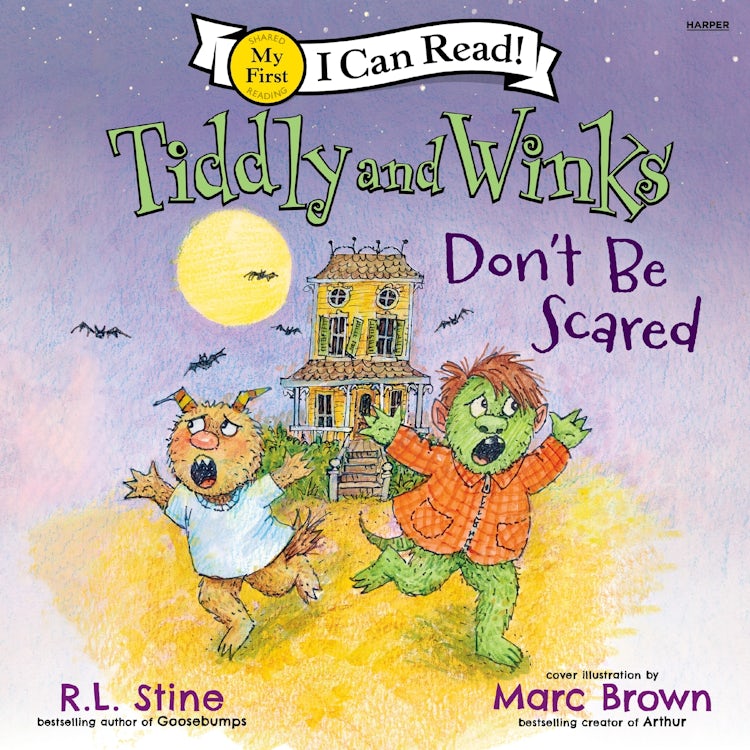 Cover image for Tiddly and Winks: Don’t Be Scared, isbn: 9780063572652