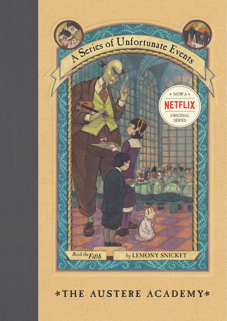 Cover image for The Austere Academy, isbn: 9780064408639