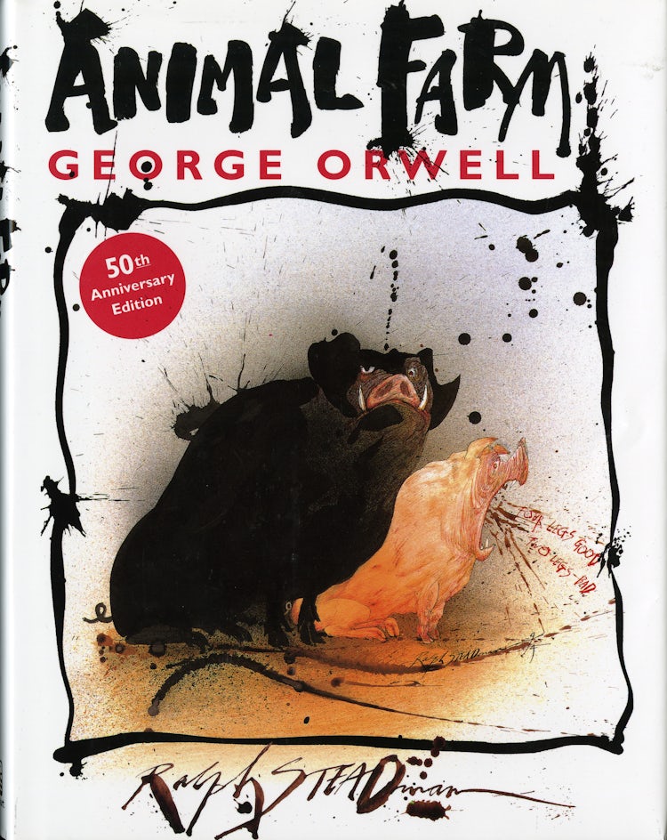 Cover image for Animal Farm: A Fairy Story, isbn: 9780151002177