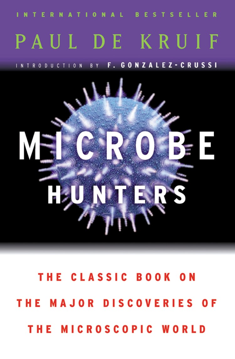 Cover image for Microbe Hunters, isbn: 9780156027779