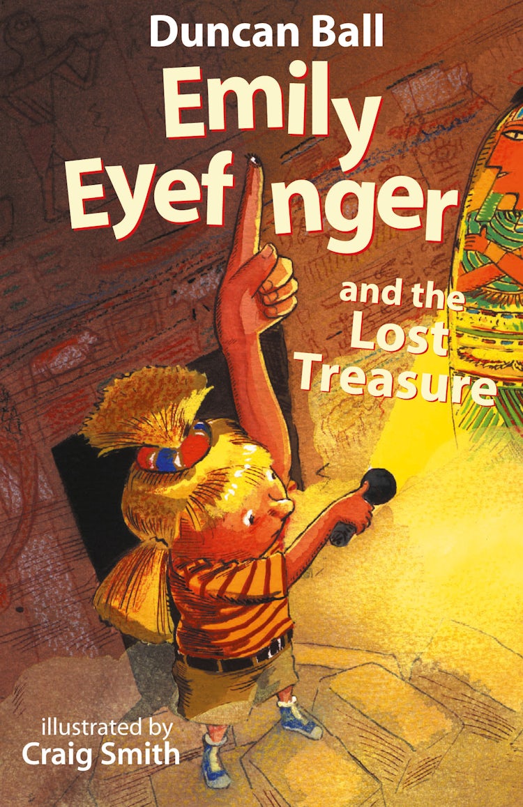 Cover image for Emily Eyefinger and the Lost Treasure (Emily Eyefinger, #3), isbn: 9780207196034