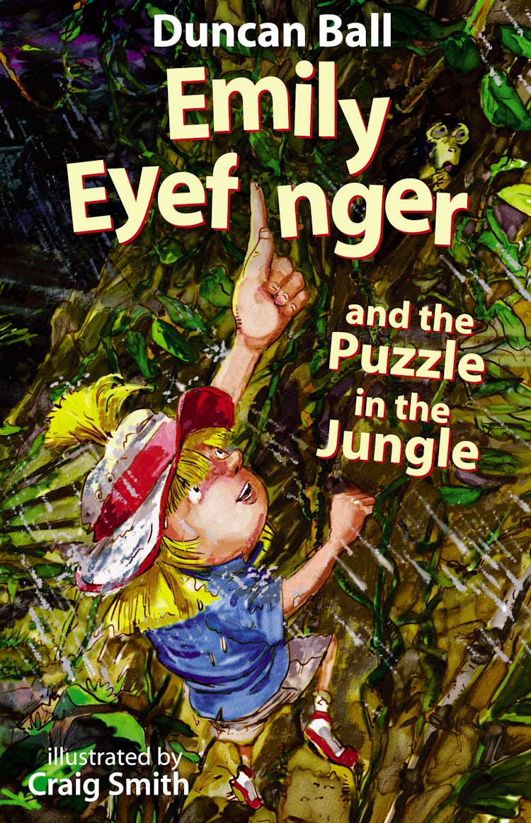 Cover image for Emily Eyefinger And The Puzzle In The Jungle (Emily Eyefinger, #9), isbn: 9780207199035