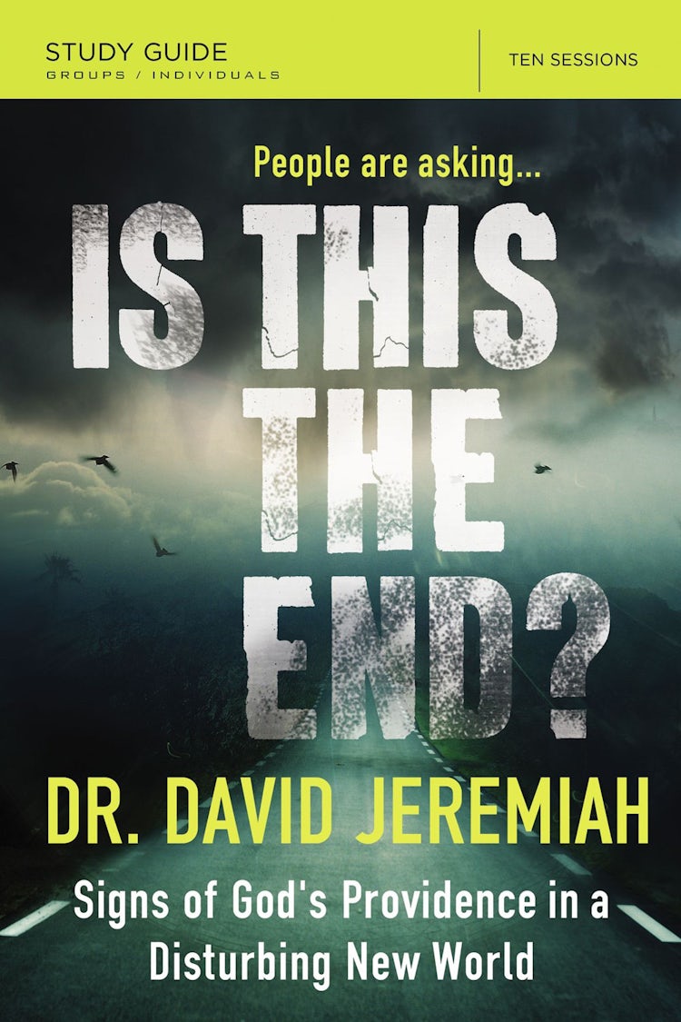 Cover image for Is This The End? Study Guide: Signs Of God's Providence In A Disturbing New World, isbn: 9780310086185