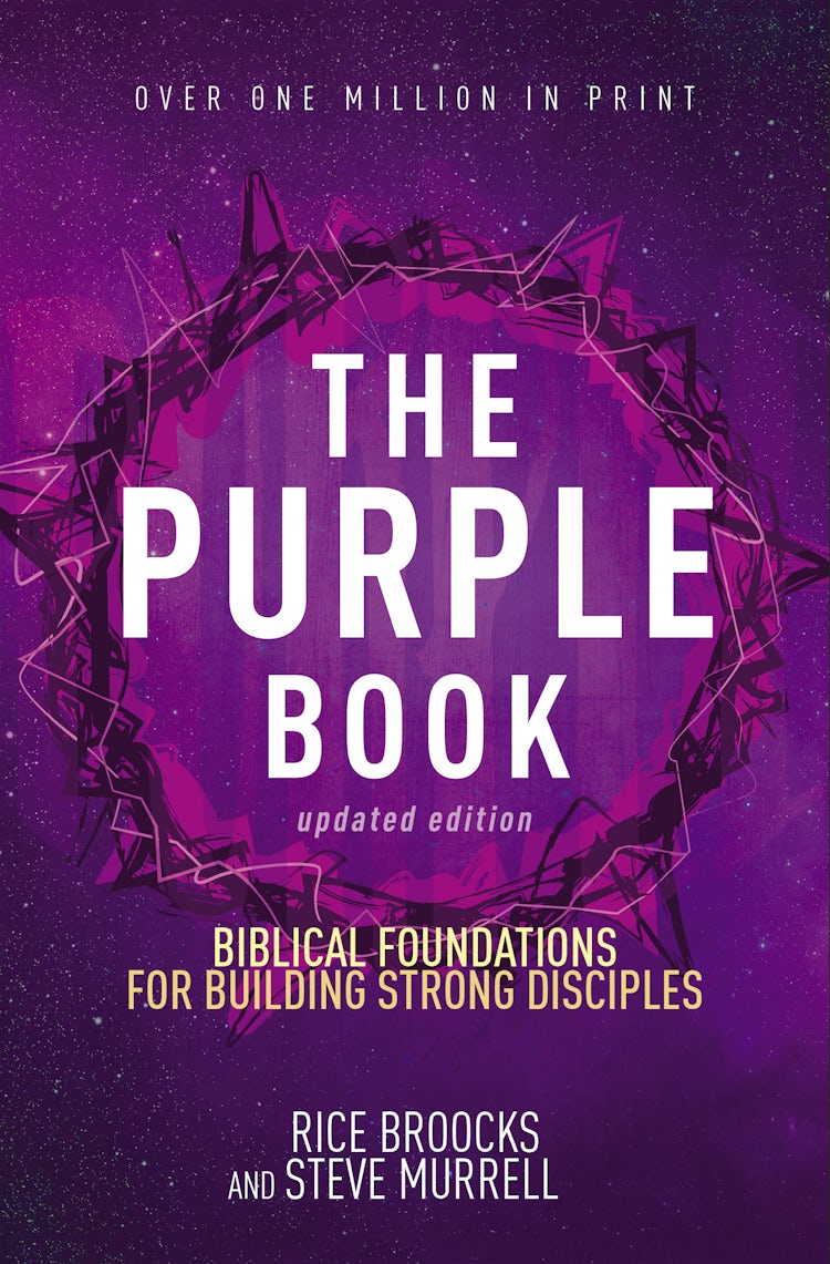 Cover image for The Purple Book: Biblical Foundations For Building Strong Disciples [Updated Edition], isbn: 9780310087298