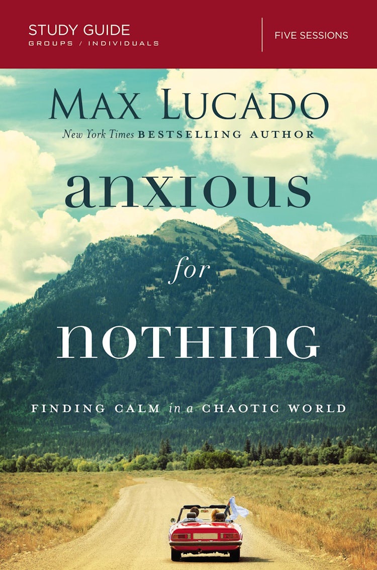 Cover image for Anxious For Nothing Study Guide: Finding Calm In A Chaotic World, isbn: 9780310087311