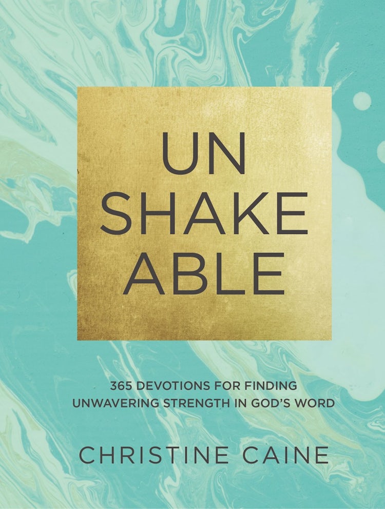 Cover image for Unshakeable: 365 Devotions For Finding Unwavering Strength In God's Word, isbn: 9780310090670