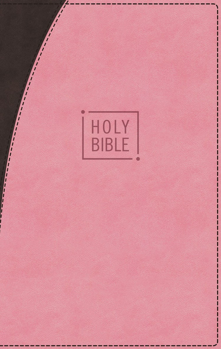 Cover image for NIV Premium Gift Bible Indexed Red Letter Edition [Pink/Brown], isbn: 9780310094142