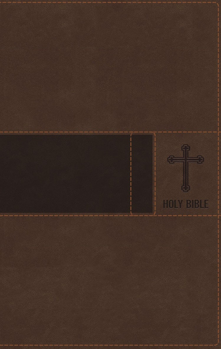 Cover image for NIV Premium Gift Bible Indexed Red Letter Edition [Brown], isbn: 9780310094487